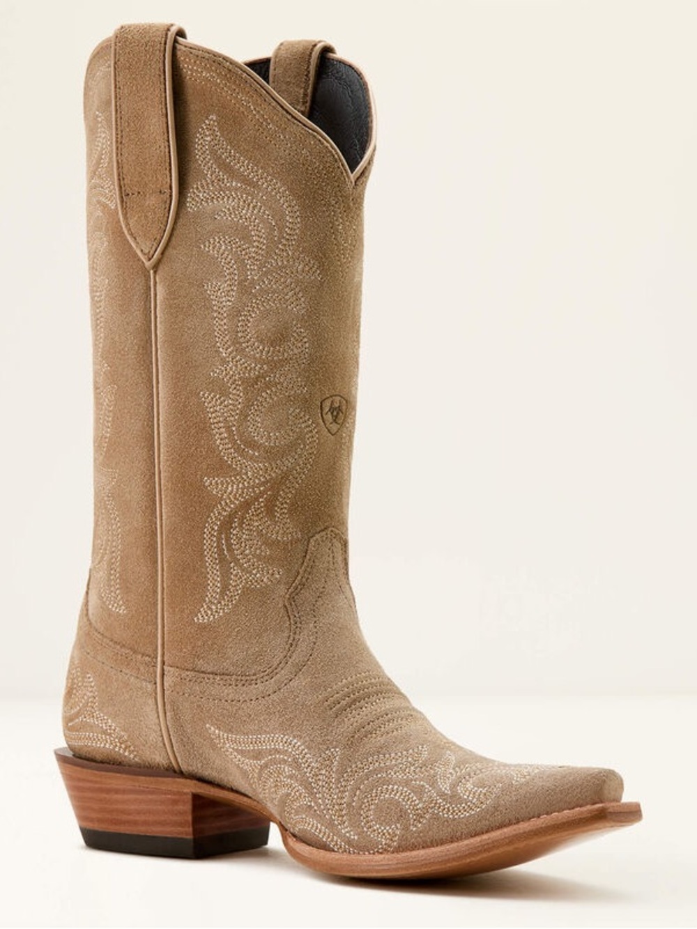 Ariat Hazen Women's Western Boots Suede Truly Taupe US 8.5